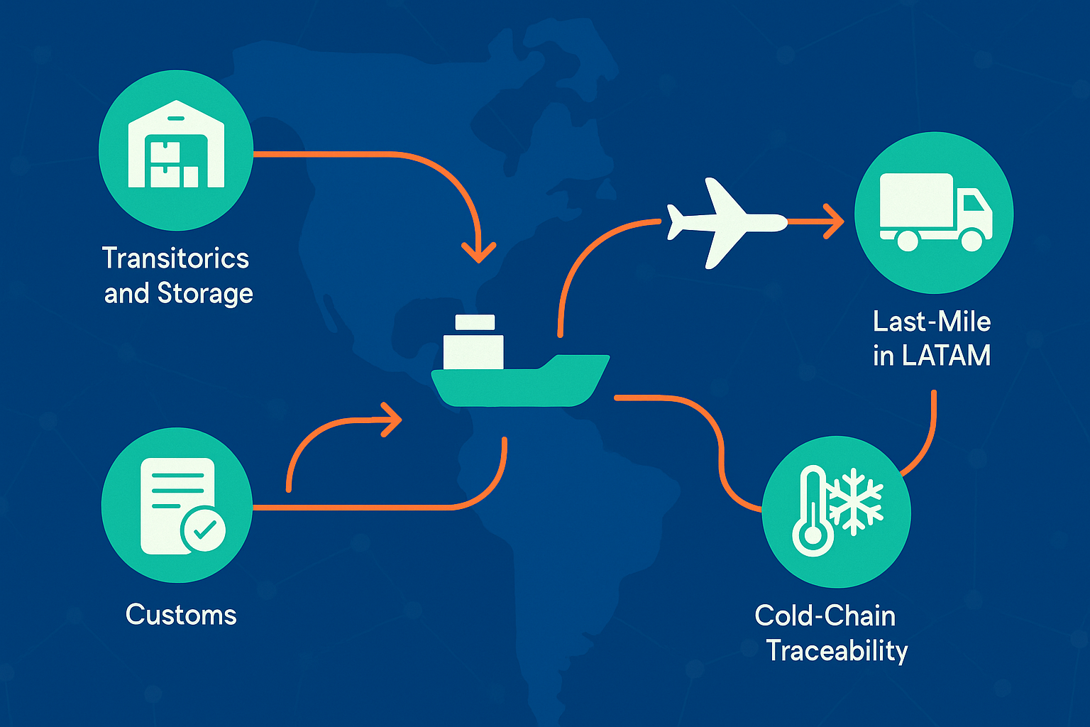 Introducción · Red logística GALLEON US